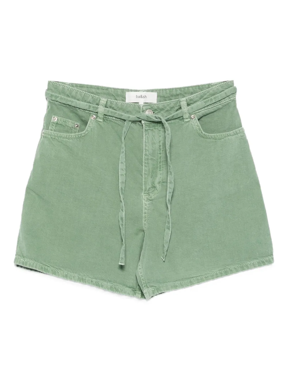 Ba&Sh belted shorts Groen