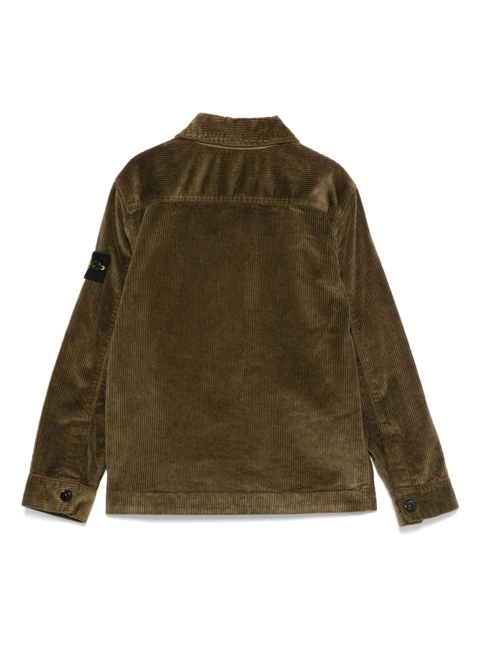 Stone Island Junior Compass-badge corduroy shirt | Boys Shirts | Image 2