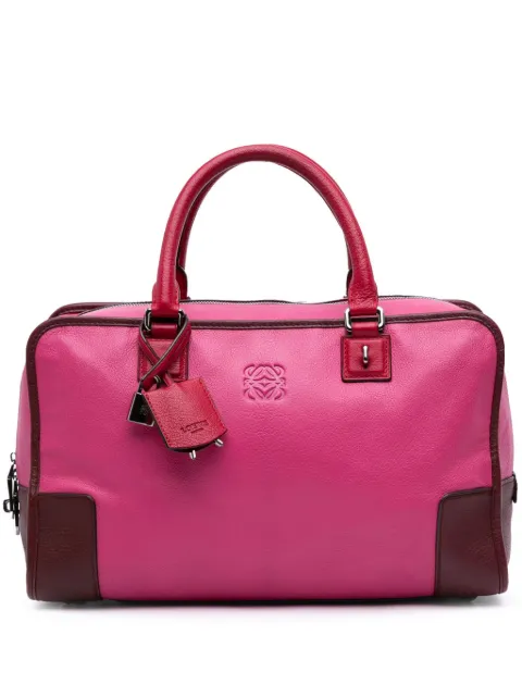 Loewe Pre-Owned 2012 Tricolor Goatskin Amazona 36 handbag