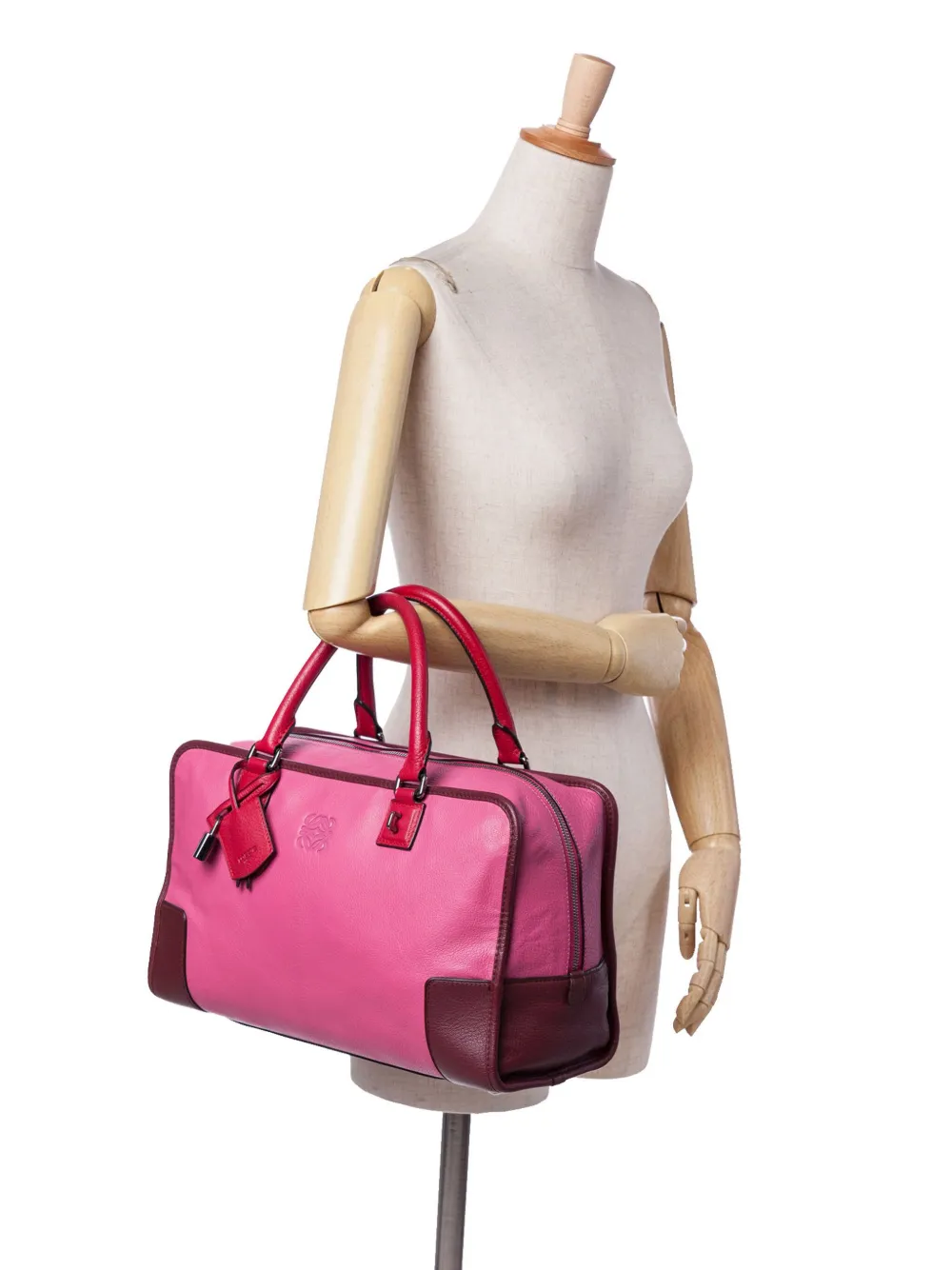 Loewe Pre-Owned 2012 Tricolor Goatskin Amazona 36 handbag | Pre-Owned | Image 2