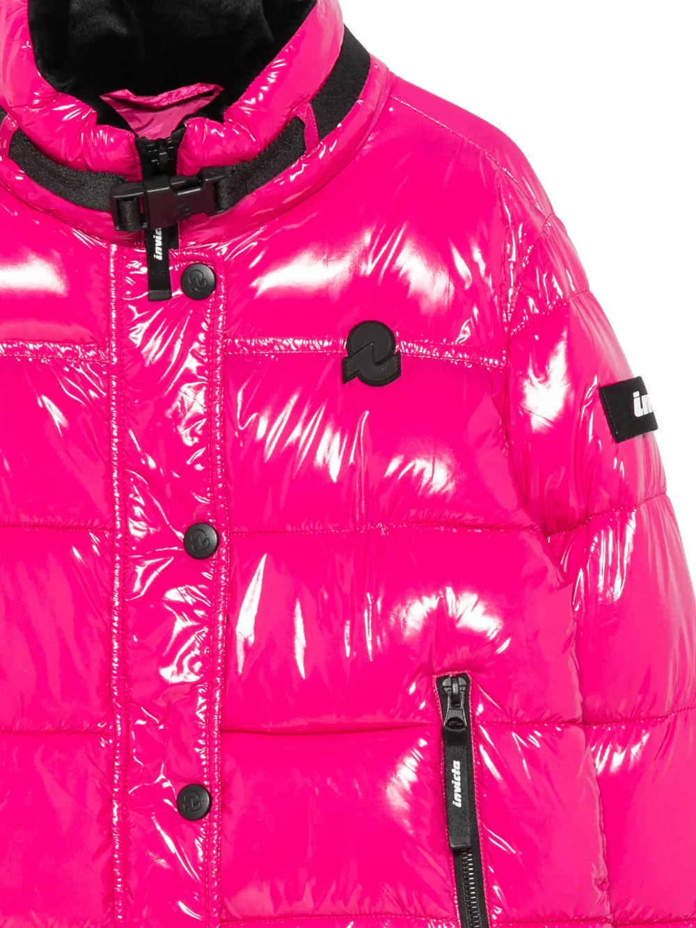 Invicta Kids Gewatteerd jack Roze