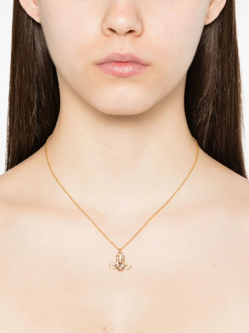Vivienne Westwood Ariella Orb crystal-embellished necklace | Image 2