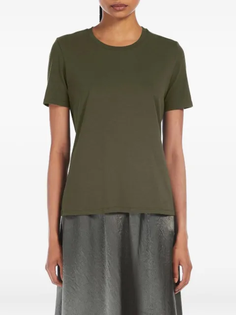 Max Mara playera con logo estampado