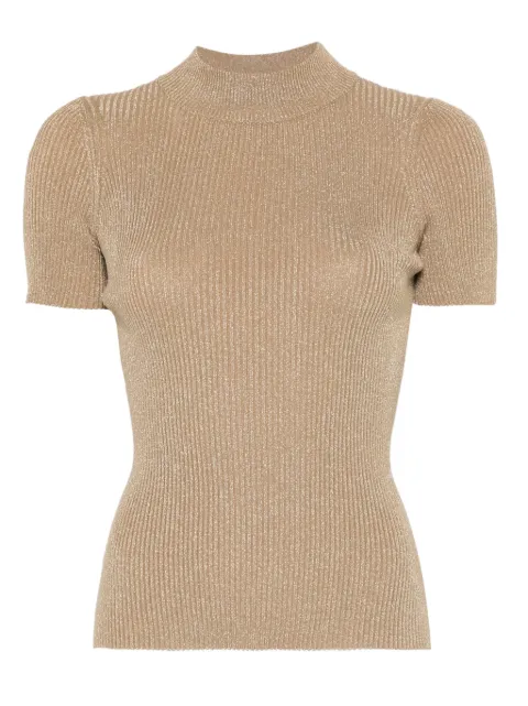 Max Mara Spezie ribbed short-sleeve top