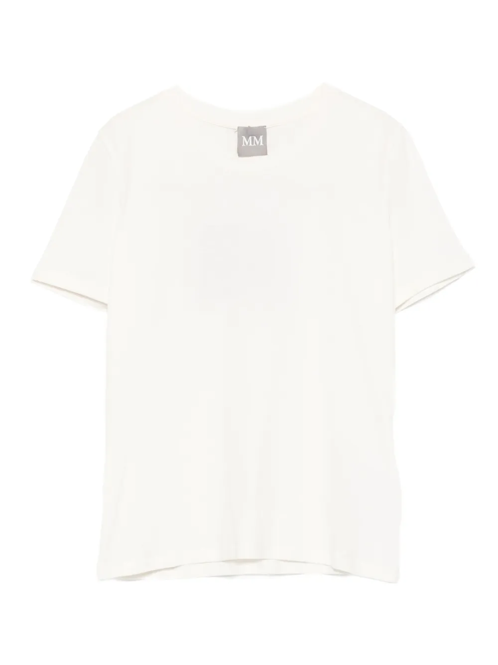 Max Mara T-shirt met ronde hals Wit