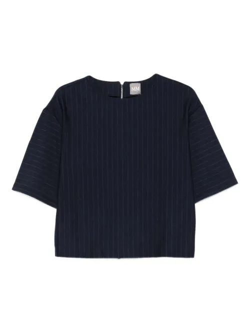 Haut rayé à manches courtes - Max Mara - Modalova