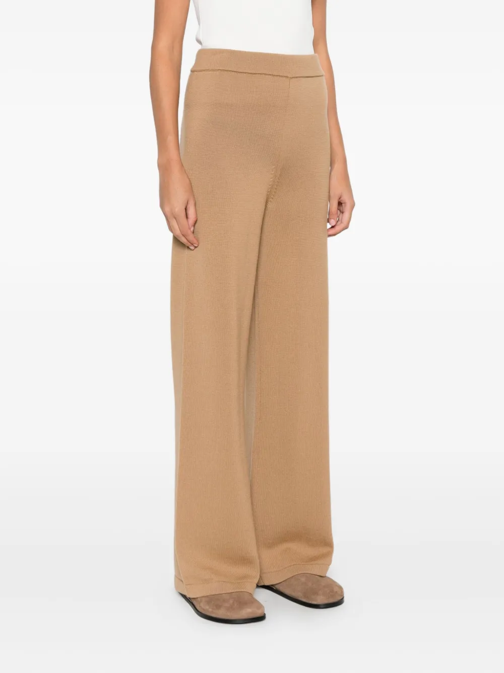 Max Mara Wollen broek Bruin