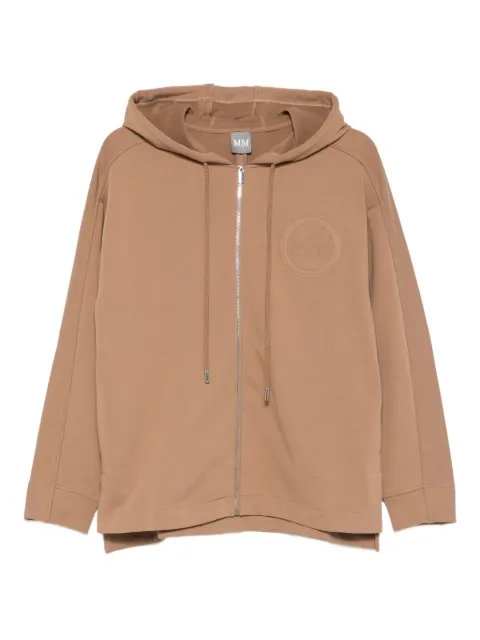 Max Mara hoodie Onore à fermeture zippée