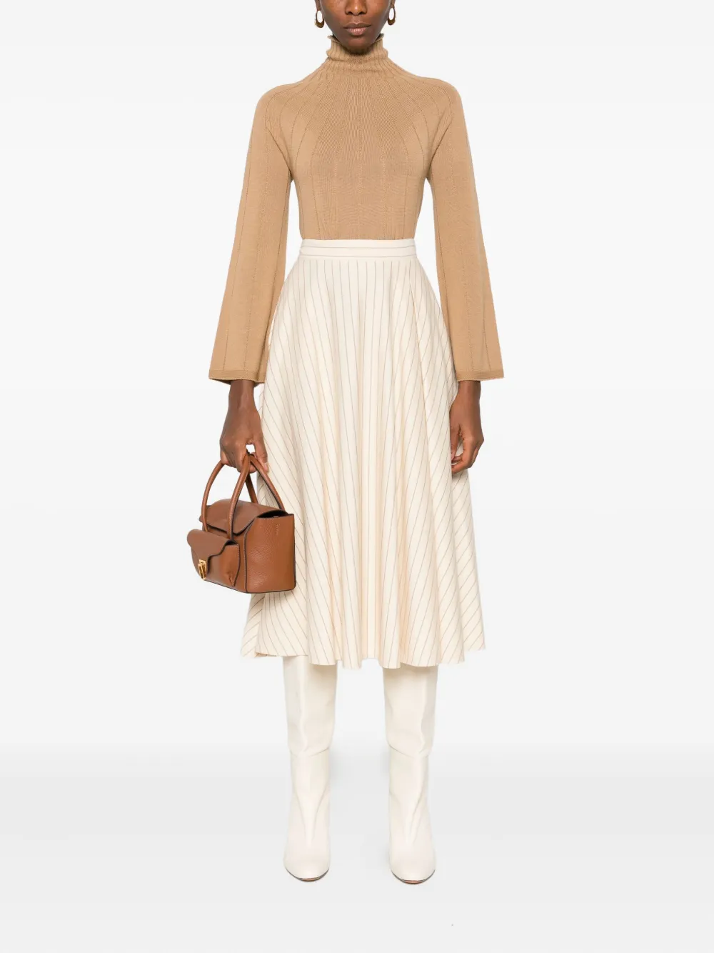 Max Mara ribbed turtleneck sweater | Knitted Sweaters | Image 2