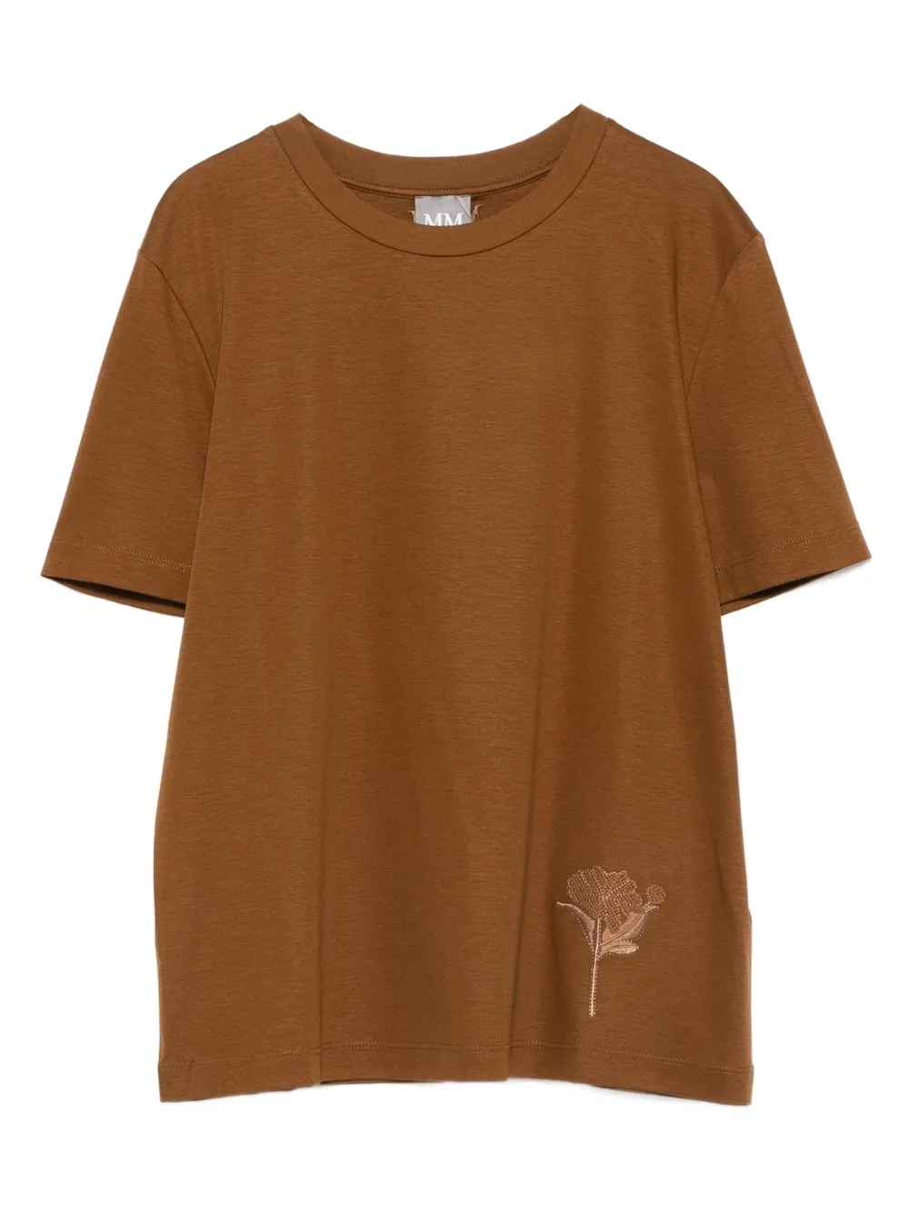 Max Mara フローラル トップ - ブラウン Max Mara フローラル トップ - ブラウン