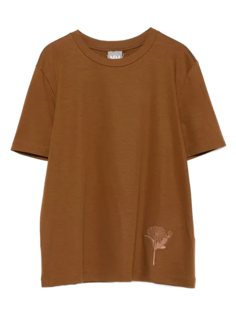 Max Mara Top met geborduurde bloemen