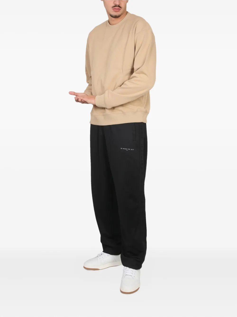 Ih Nom Uh Nit logo-print sweatshirt - Beige