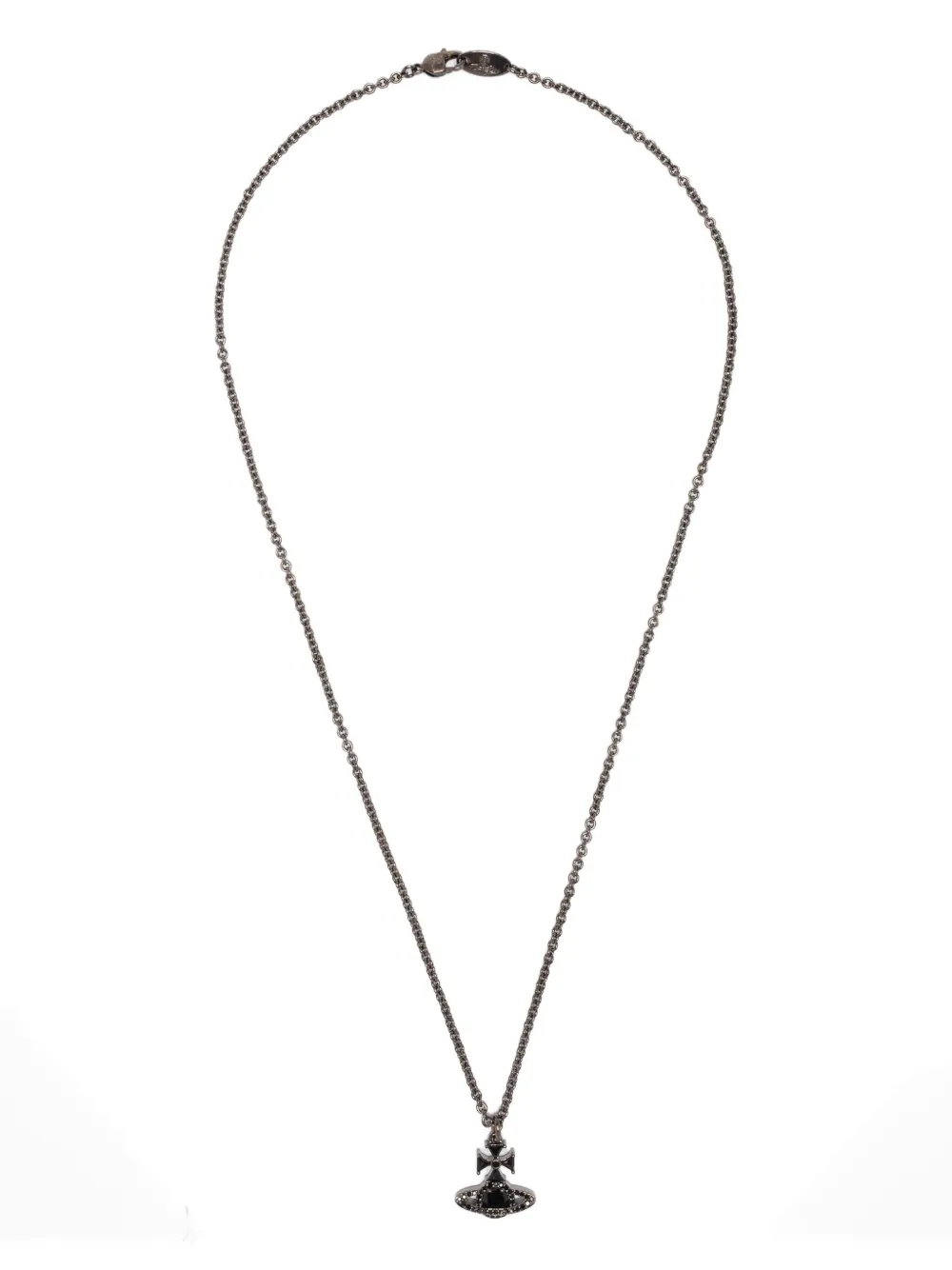 Vivienne Westwood Orb rhinestone-embellished necklace | Black | Image 1