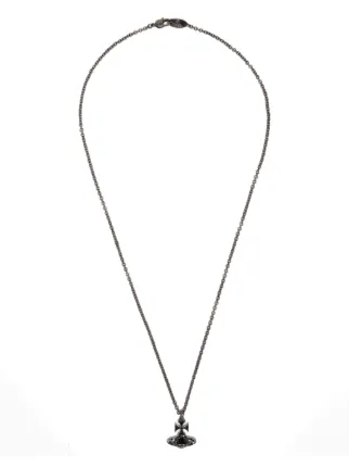 Vivienne Westwood オーブ ラインストーン ネックレス | ブラック