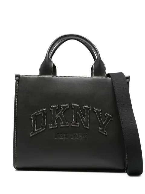 DKNY logo-embroidered tote bag