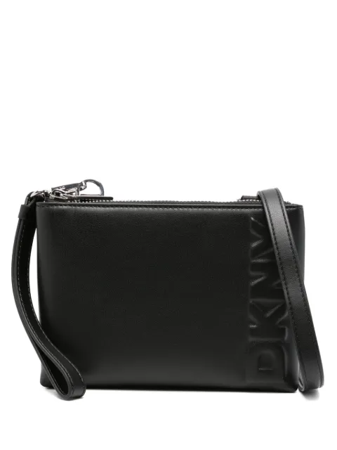 DKNY logo-embossed crossbody bag