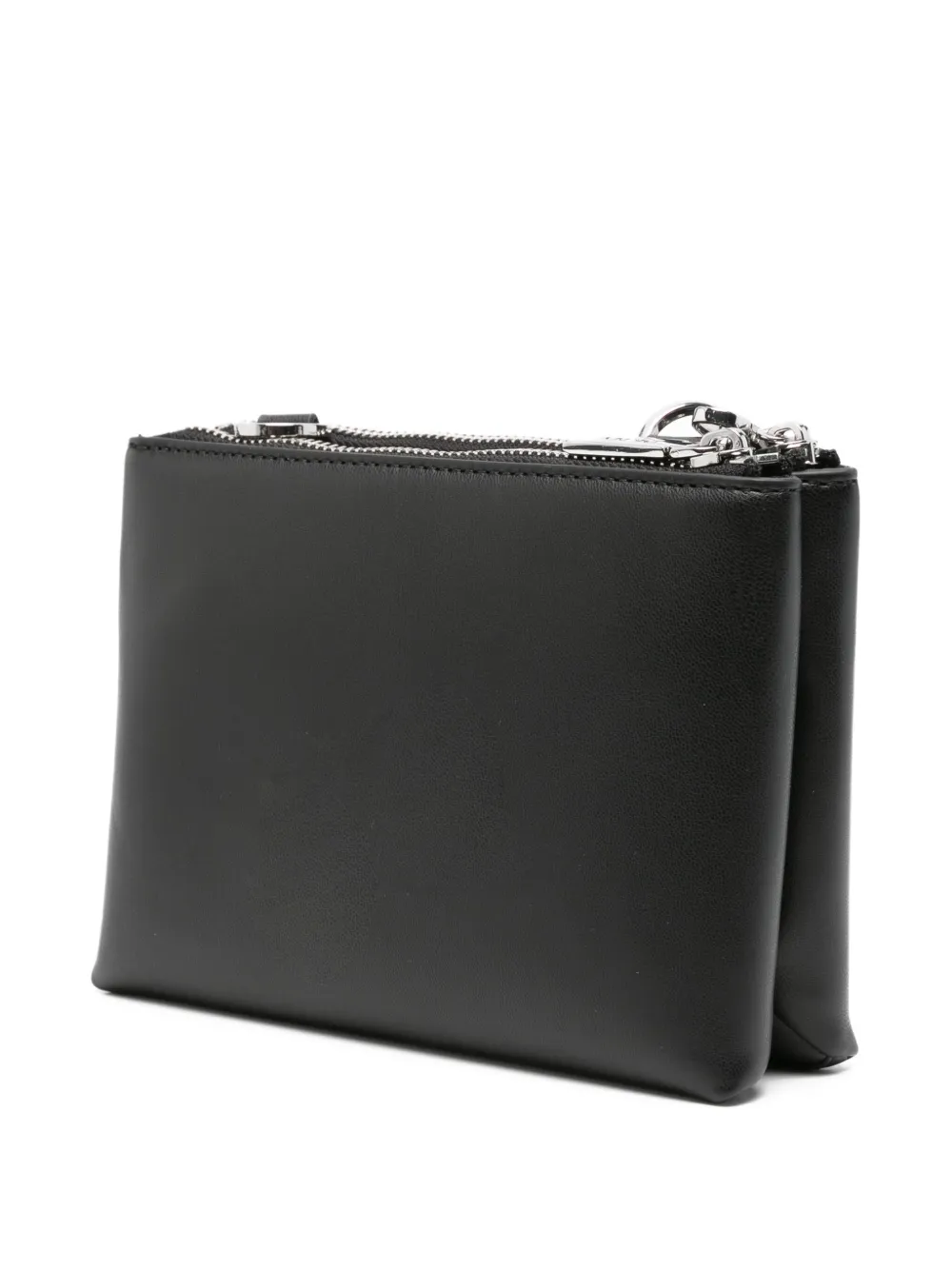 DKNY Crossbodytas met logo-reliëf Zwart