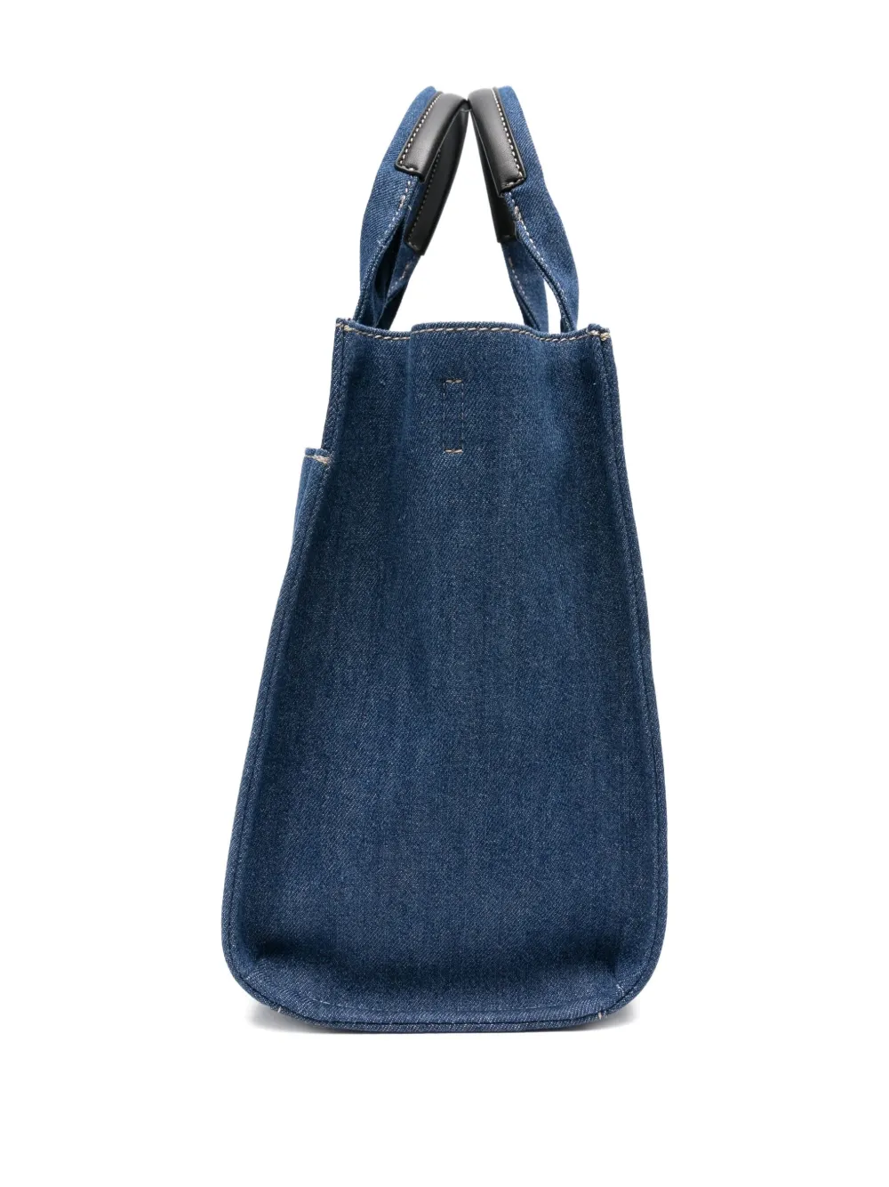DKNY Hadlee medium denim shopper Blauw