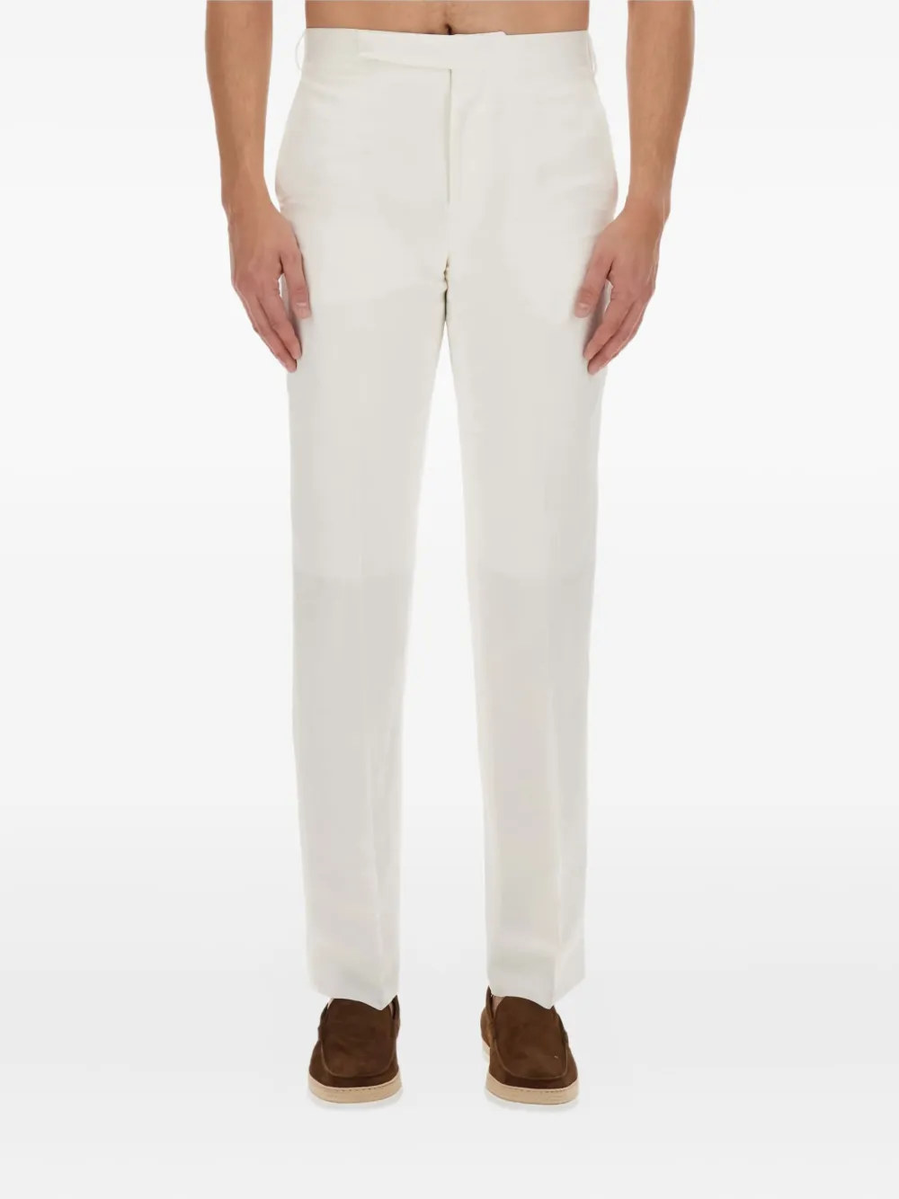 Lardini linen trousers | White | Image 1