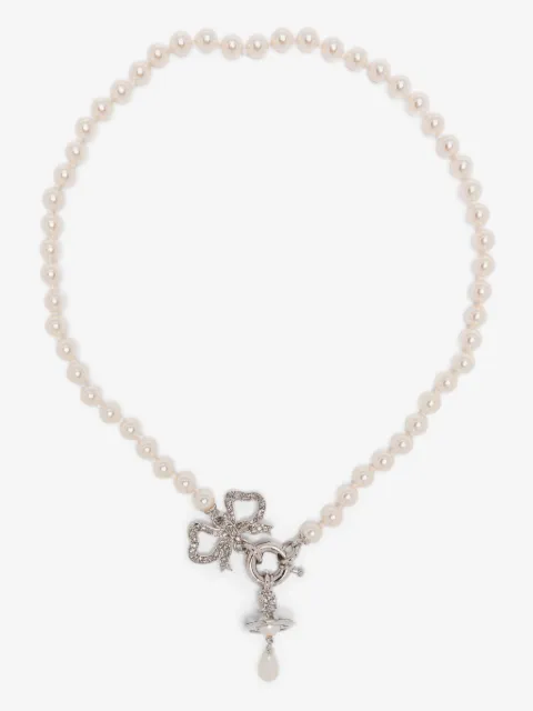 Vivienne Westwood Rigoberta bow-detail necklace