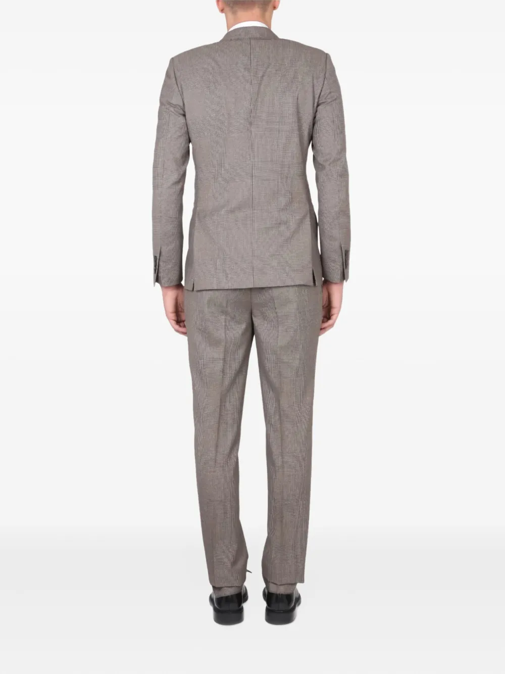 Lardini double-breasted checked-pattern suit | Double  Breasted Suits | Image 2