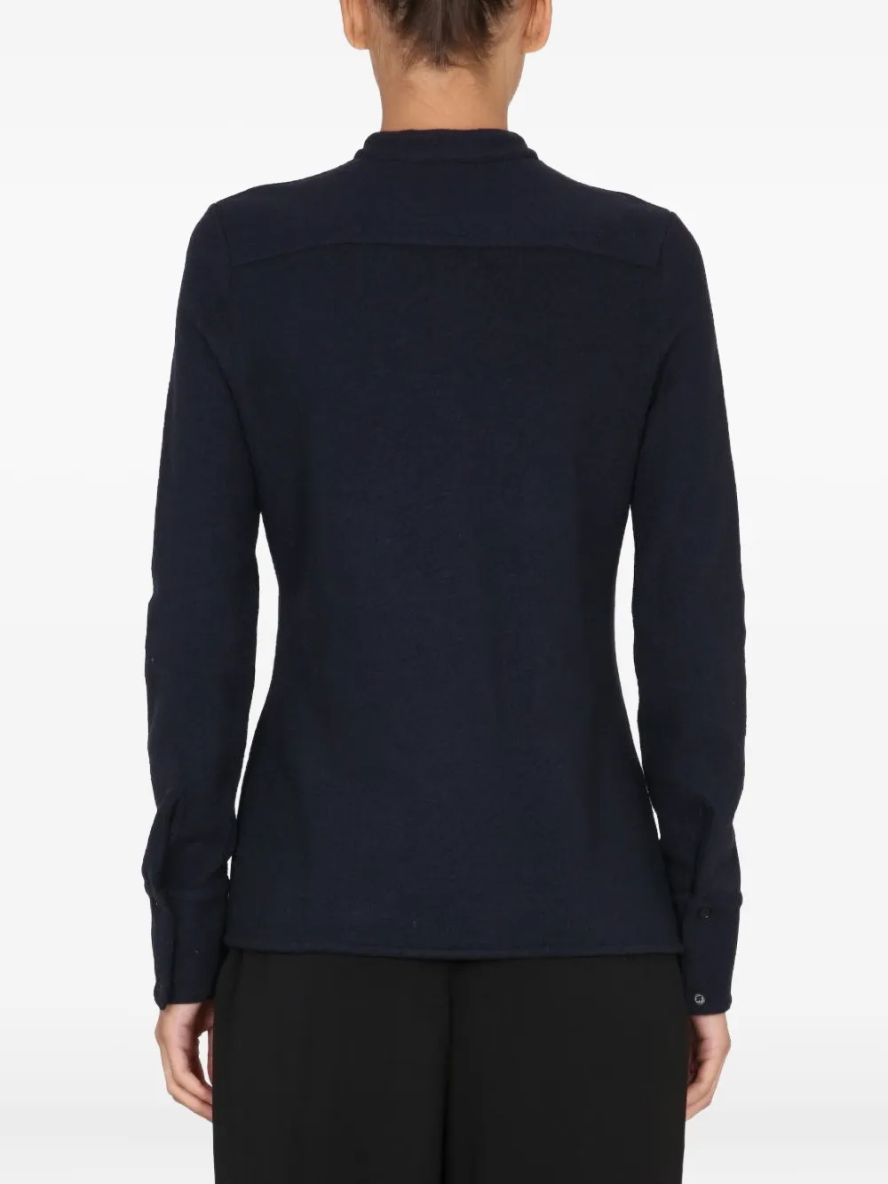 Jil Sander Blouse met zak Blauw