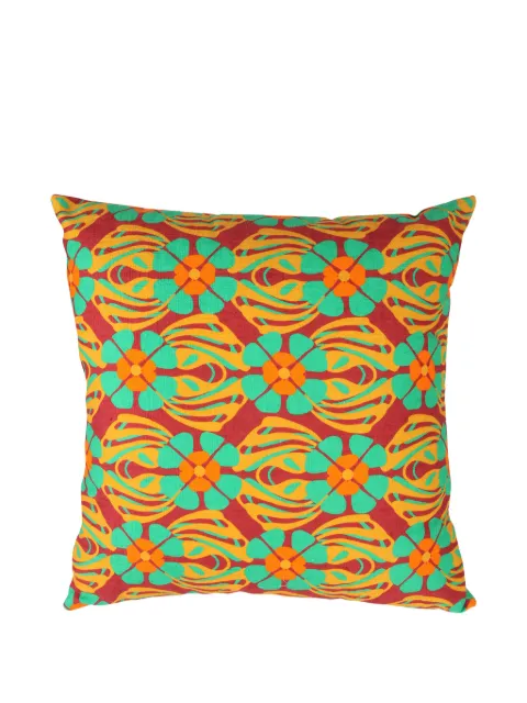 La DoubleJ floral pattern cushion