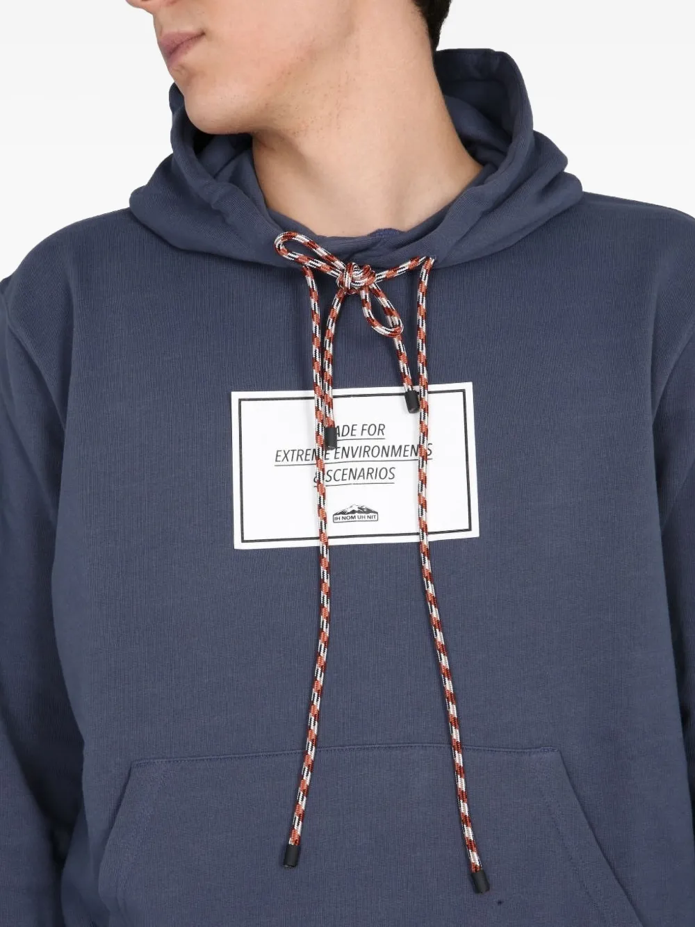 Ih Nom Uh Nit Hoodie met trekkoord Blauw