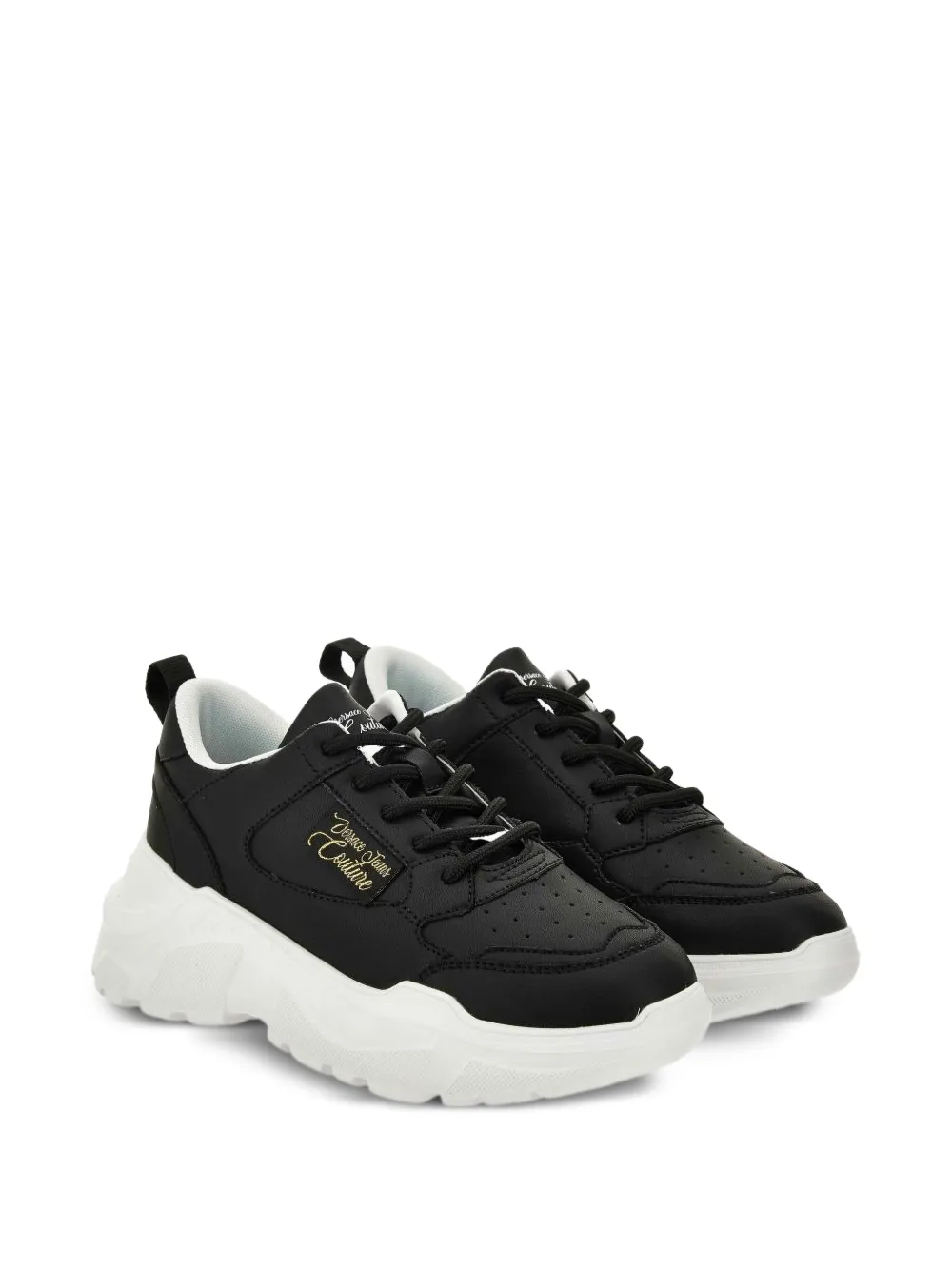 Versace Jeans Couture logo-detail chunky trainers Black