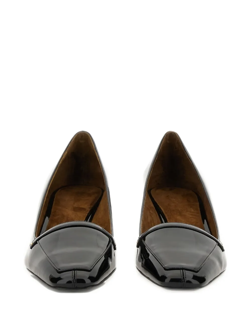 KHAITE 50mm square-toe pumps Black