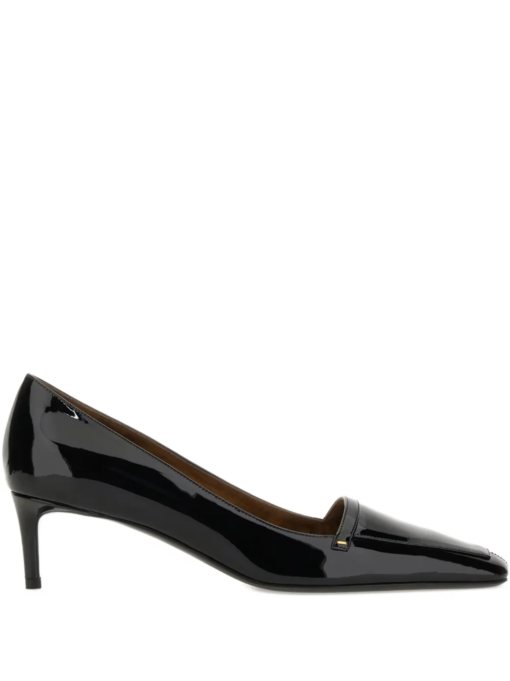 KHAITE 50mm square-toe pumps Black