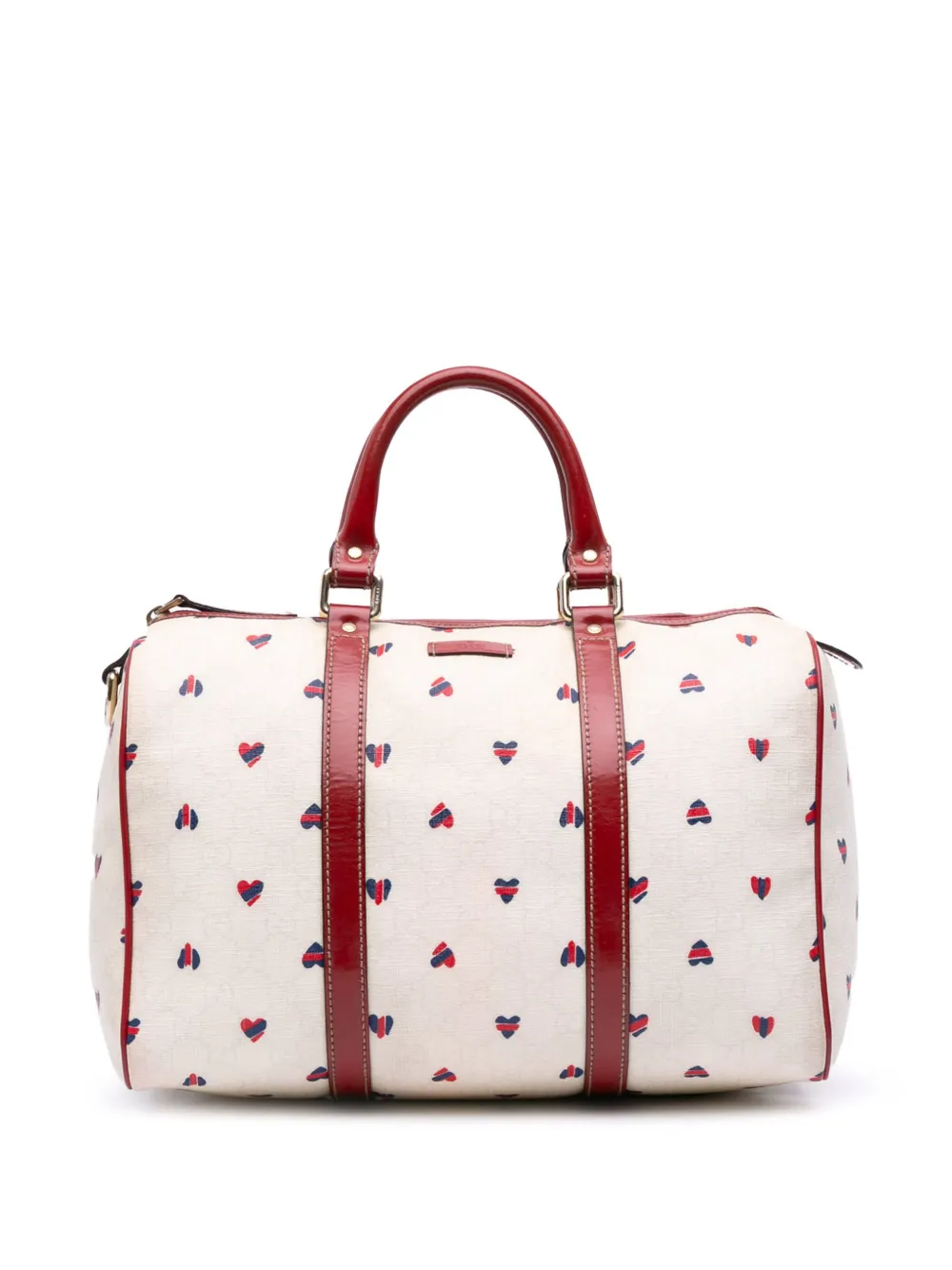 Gucci Pre-Owned 2016-2024 Medium GG Supreme Hearts Joy boston bag - Gucci Pre-Owned 2016-2024 Medium GG Supreme Hearts Joy boston bag -