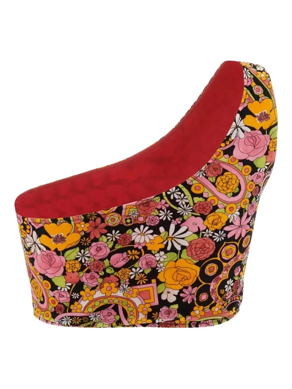 La DoubleJ floral-pattern bikini top | Bikinis | Image 2