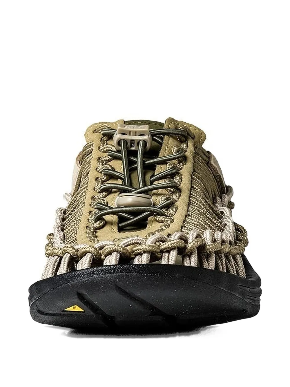KEEN FOOTWEAR Uneek woven-strap sandals Green