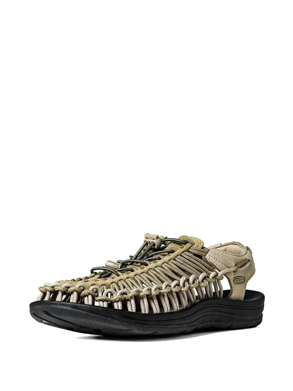 KEEN FOOTWEAR Uneek woven-strap sandals Green
