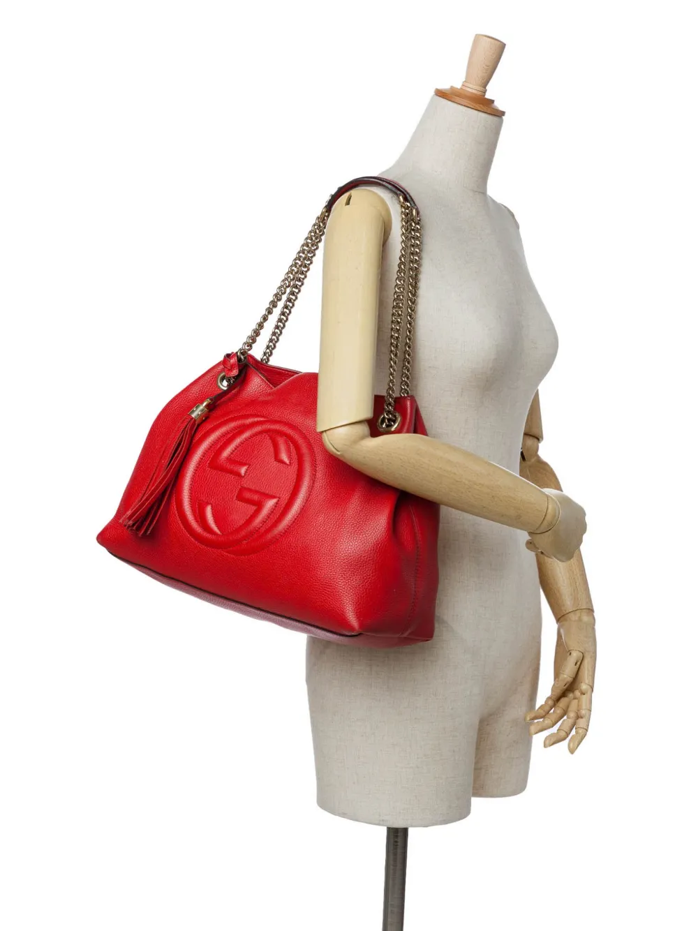 Gucci Pre-Owned 2016-2025 Medium Leather Soho Chain tote bag | Pre-Owned | Image 2