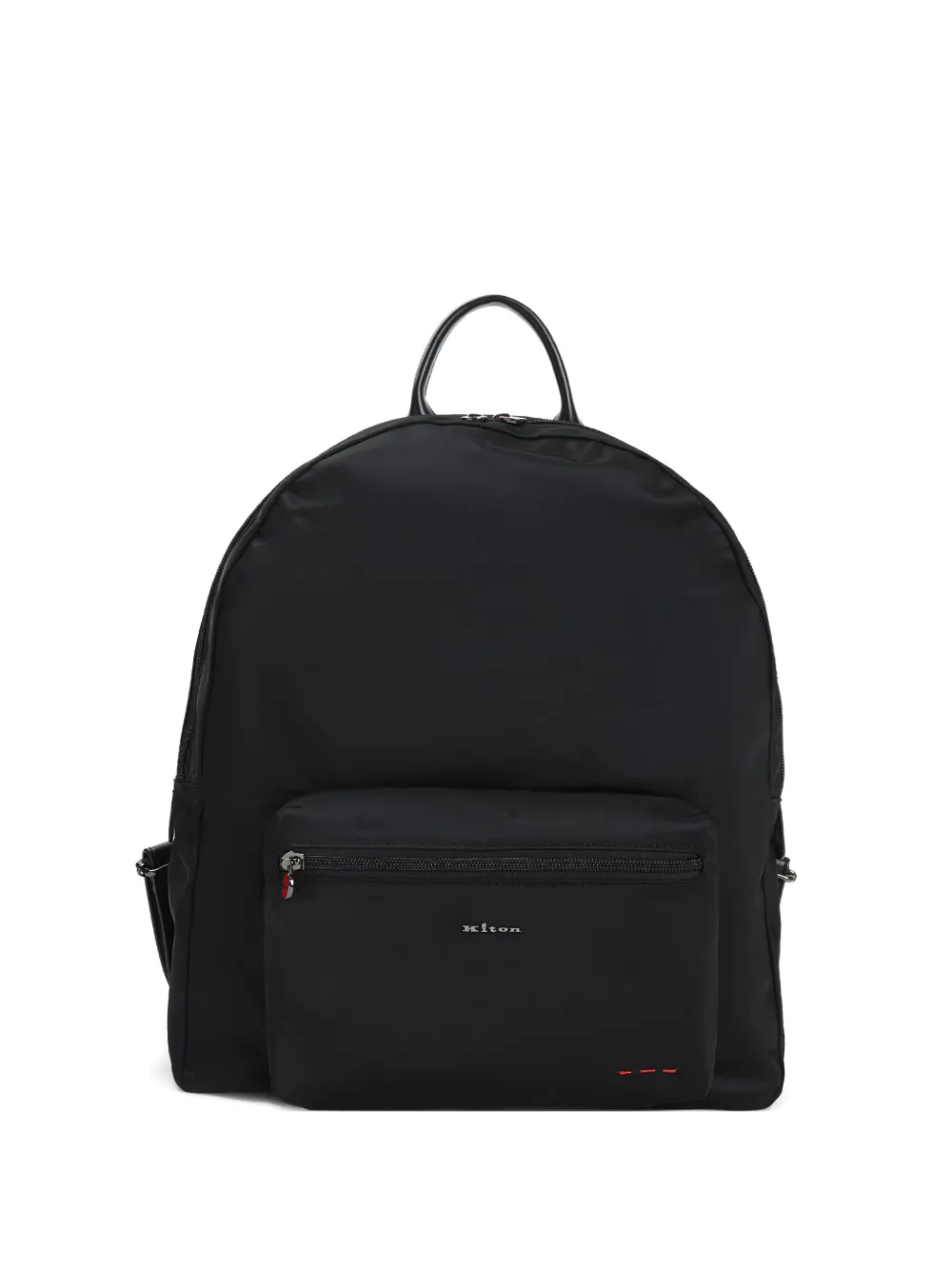Kiton logo-lettering backpack | Black | Image 1