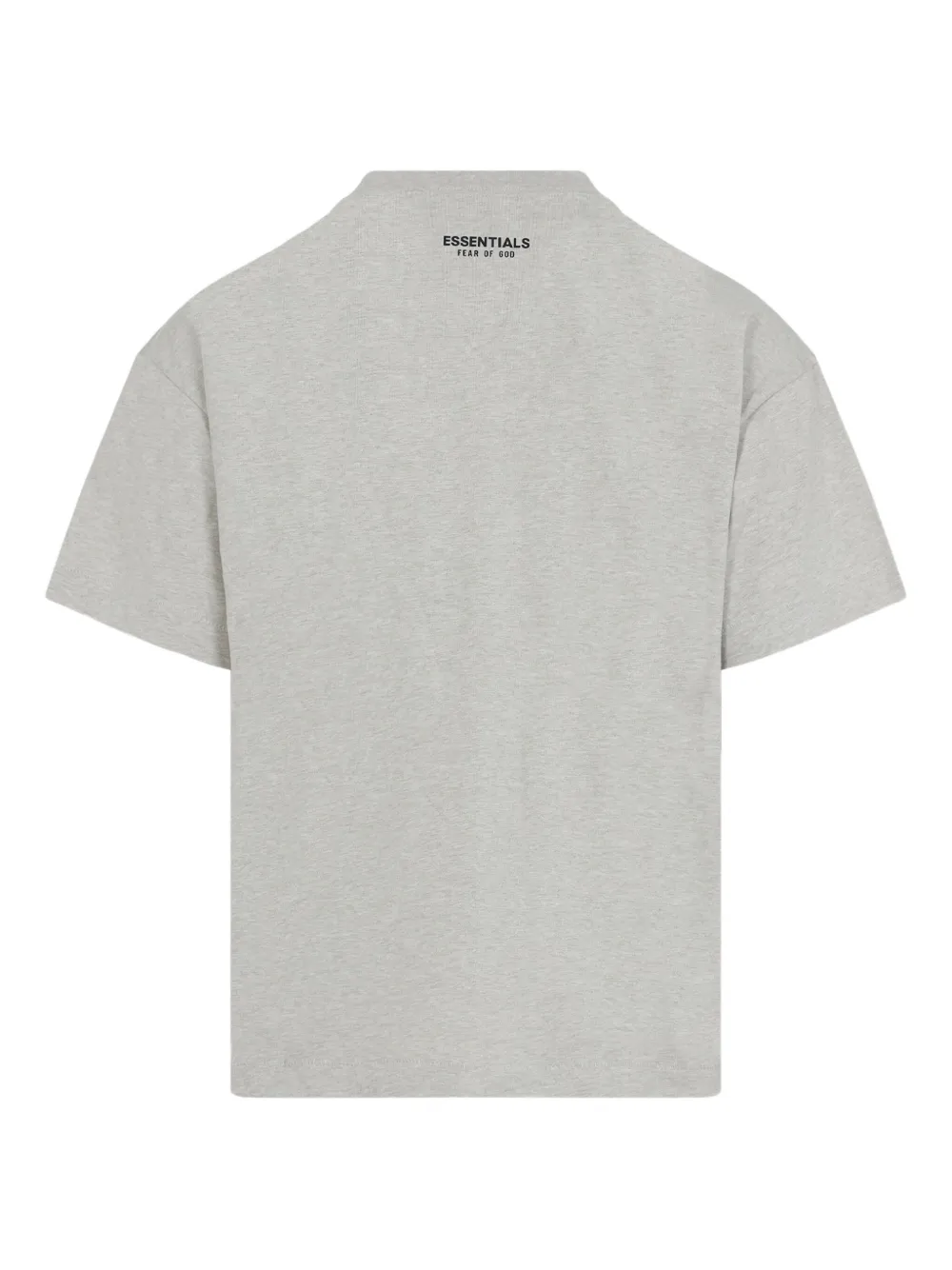 FEAR OF GOD ESSENTIALS logo-plaque cotton T-shirt Grijs