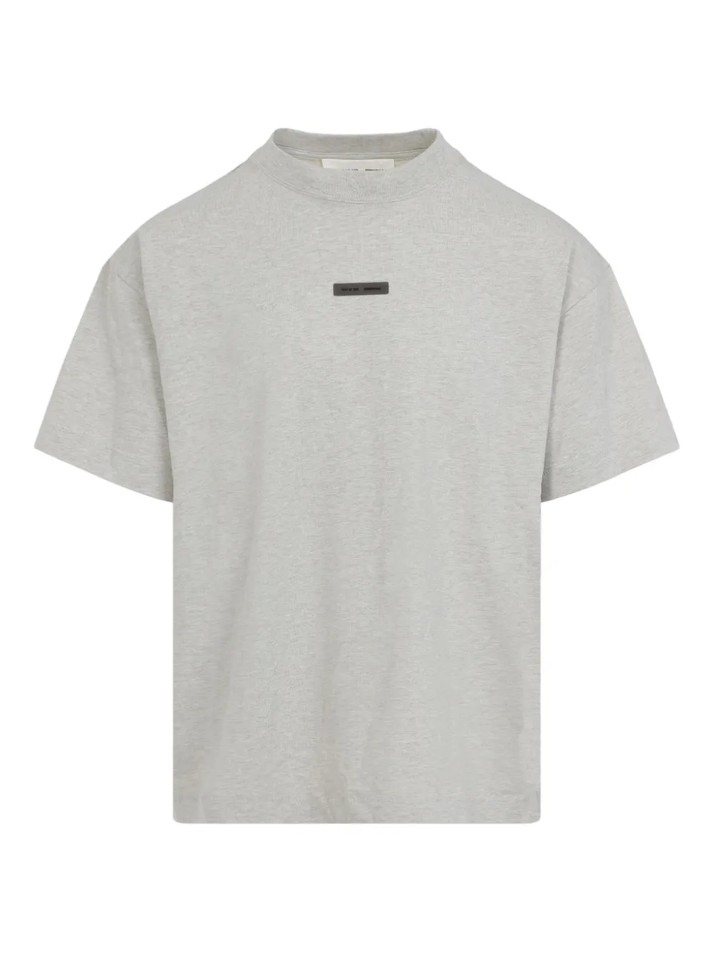 FEAR OF GOD ESSENTIALS logo-plaque cotton T-shirt Grijs