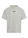 FEAR OF GOD ESSENTIALS logo-plaque cotton T-shirt - Grey