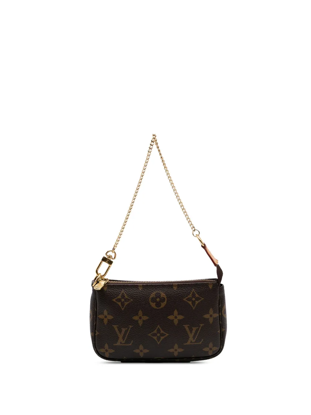 Louis Vuitton Pre-Owned 2020 Monogram Mini Pochette Accessoires handbag | Brown | Image 1