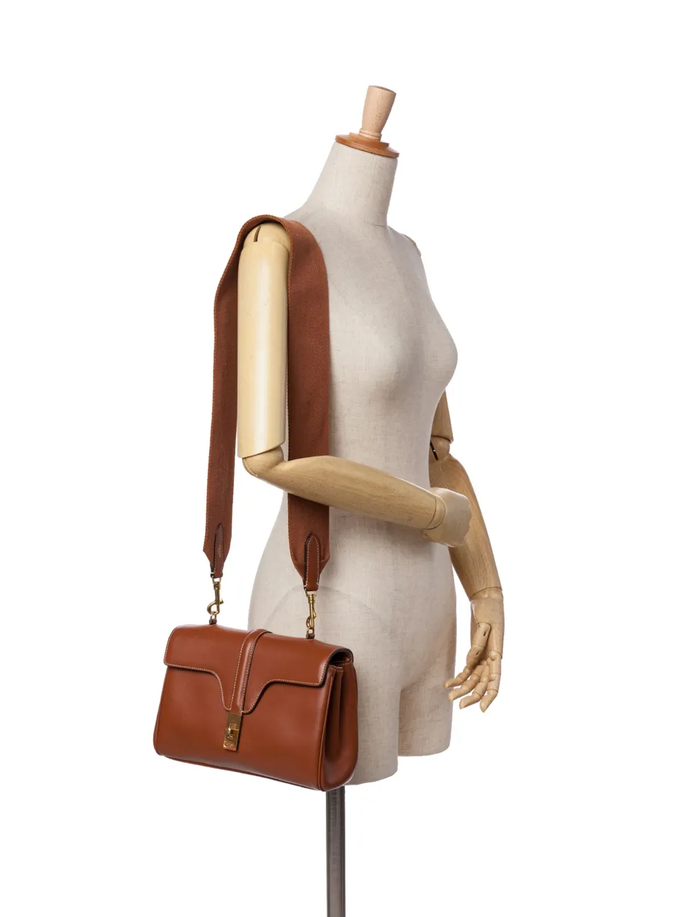 Céline Pre-Owned 2022 Teen Smooth Calfskin Soft 16 crossbody bag | Pre-Owned | Image 2