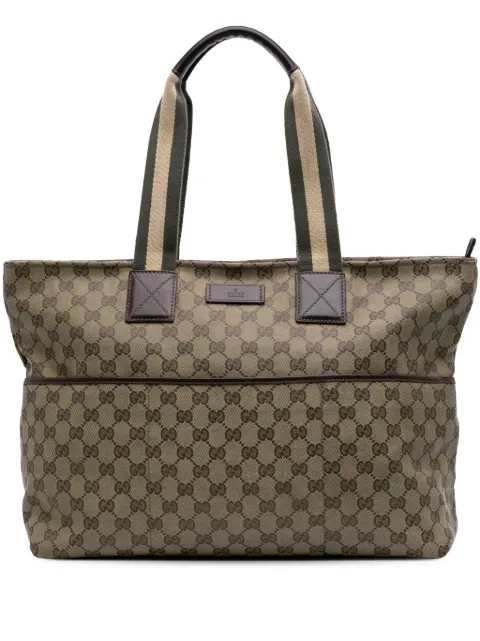 Gucci Pre-Owned 2016-2025 GG Canvas Web tote bag