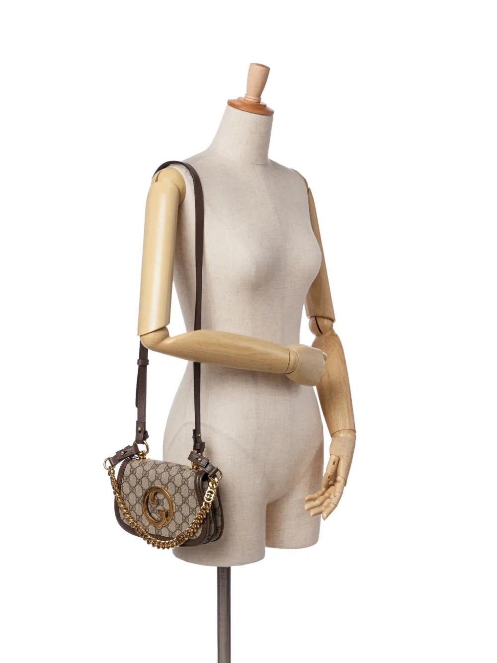 Gucci Pre-Owned 2016-2024 Mini GG Supreme Blondie satchel | Pre-Owned | Image 2