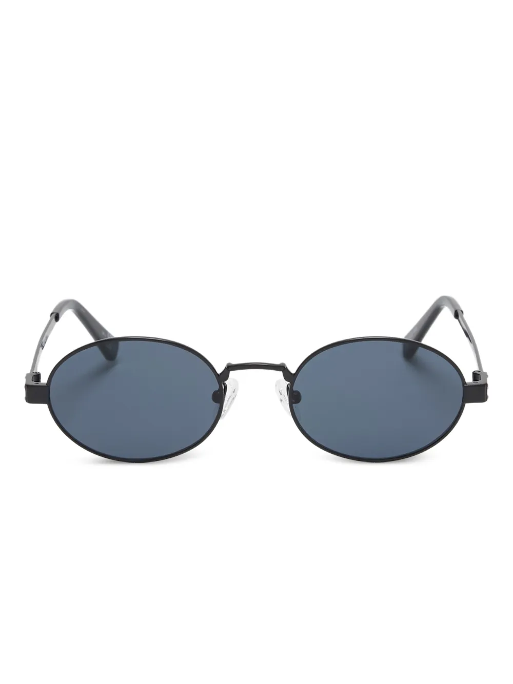 Le Specs Poseidon Deux oval-frame sunglasses | Black | Image 1