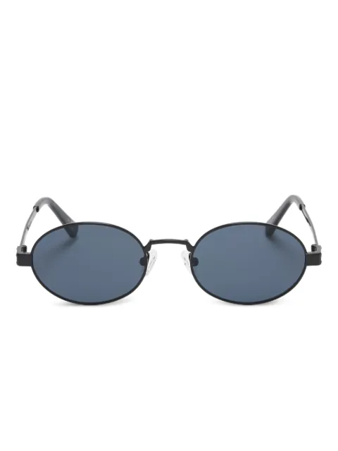 Le Specs Poseidon Deux oval-frame sunglasses