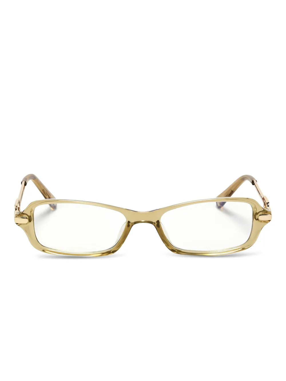 Le Specs lentes con armazón rectangular | dorado | Image 1
