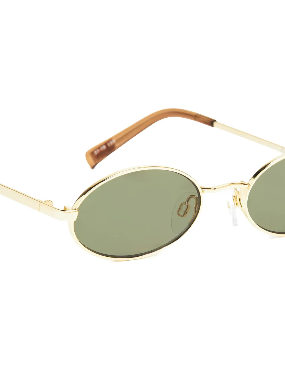 Le Specs Love Train zonnebril met ovalen montuur Goud