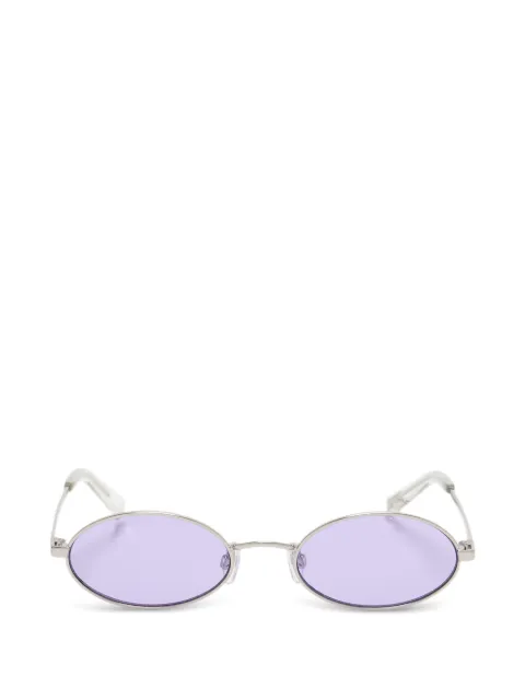 Le Specs Love Train oval-frame sunglasses