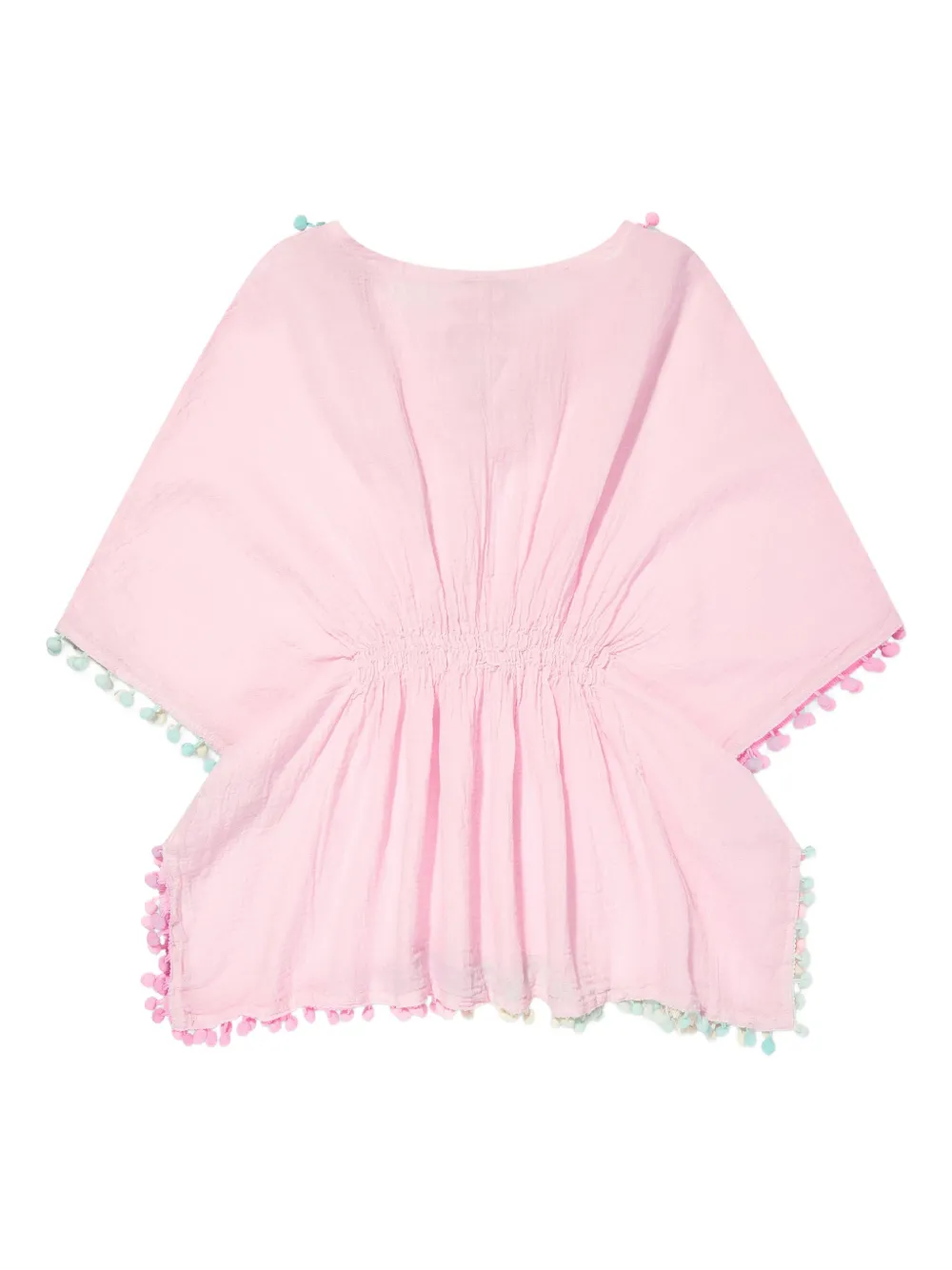 SELINIACTION KIDS Jurk met pompon afwerking Roze
